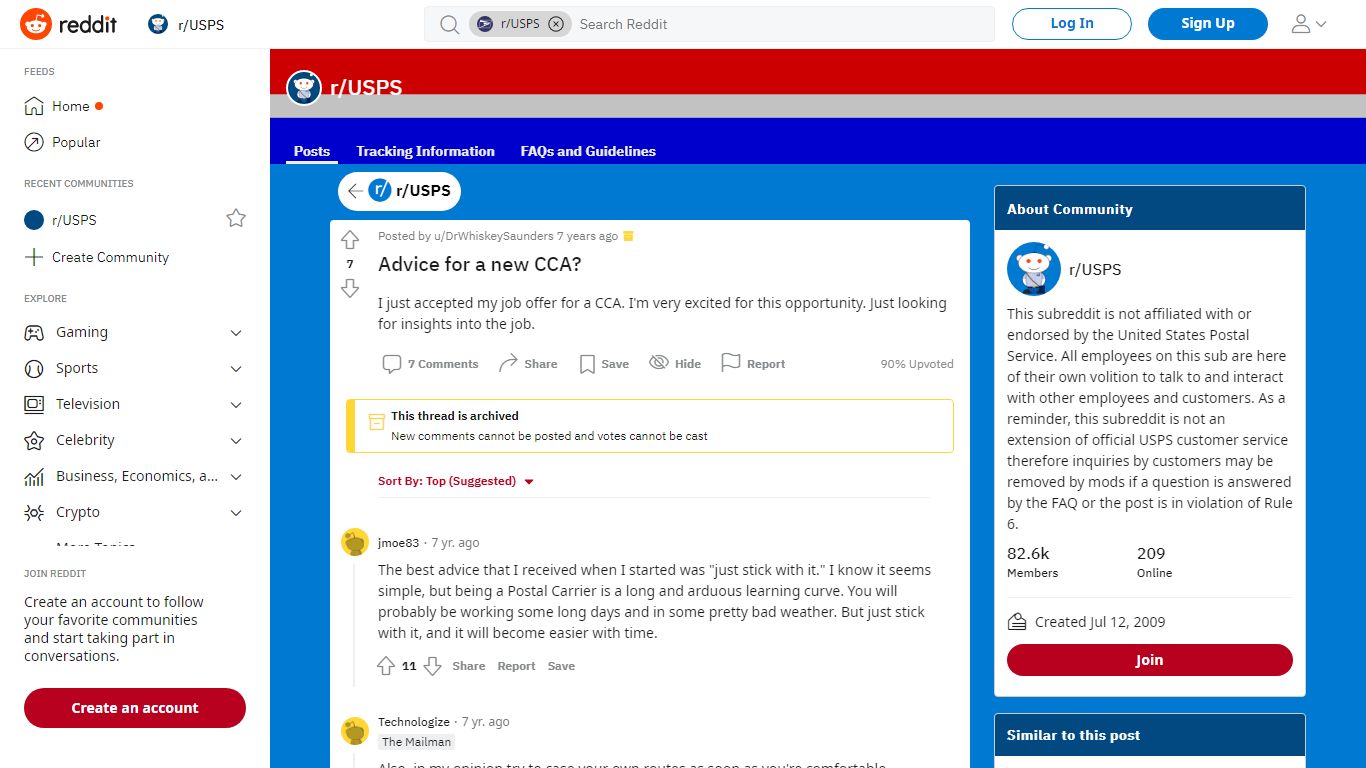 Advice for a new CCA? : USPS - reddit